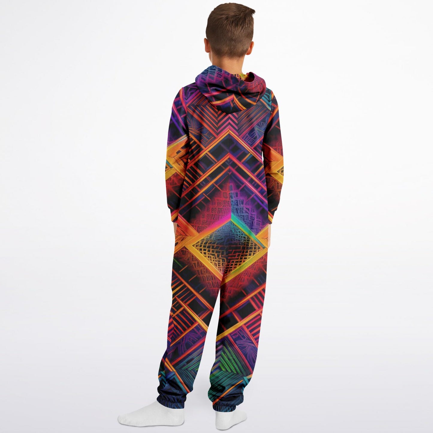 Neon Utopia Athletic Youth Jumpsuit