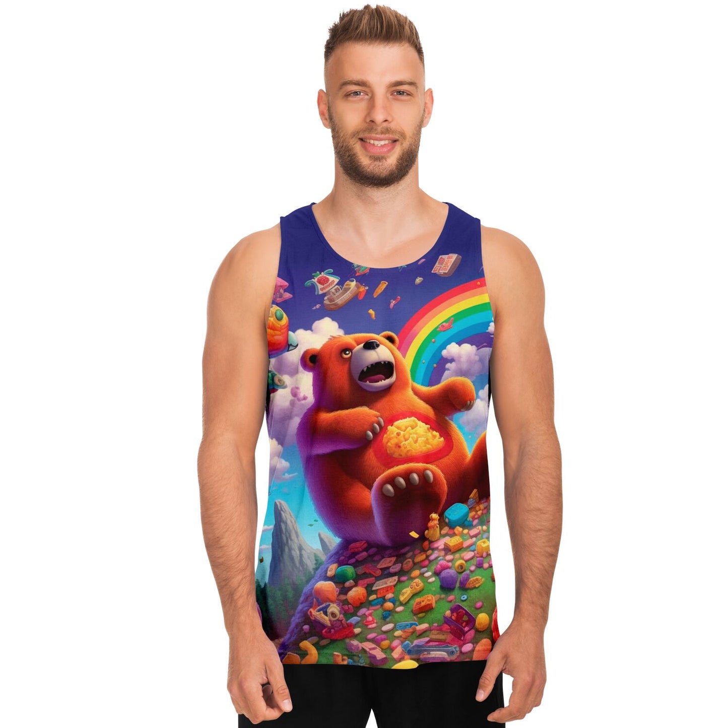 Rainbow World Unisex Tank Top