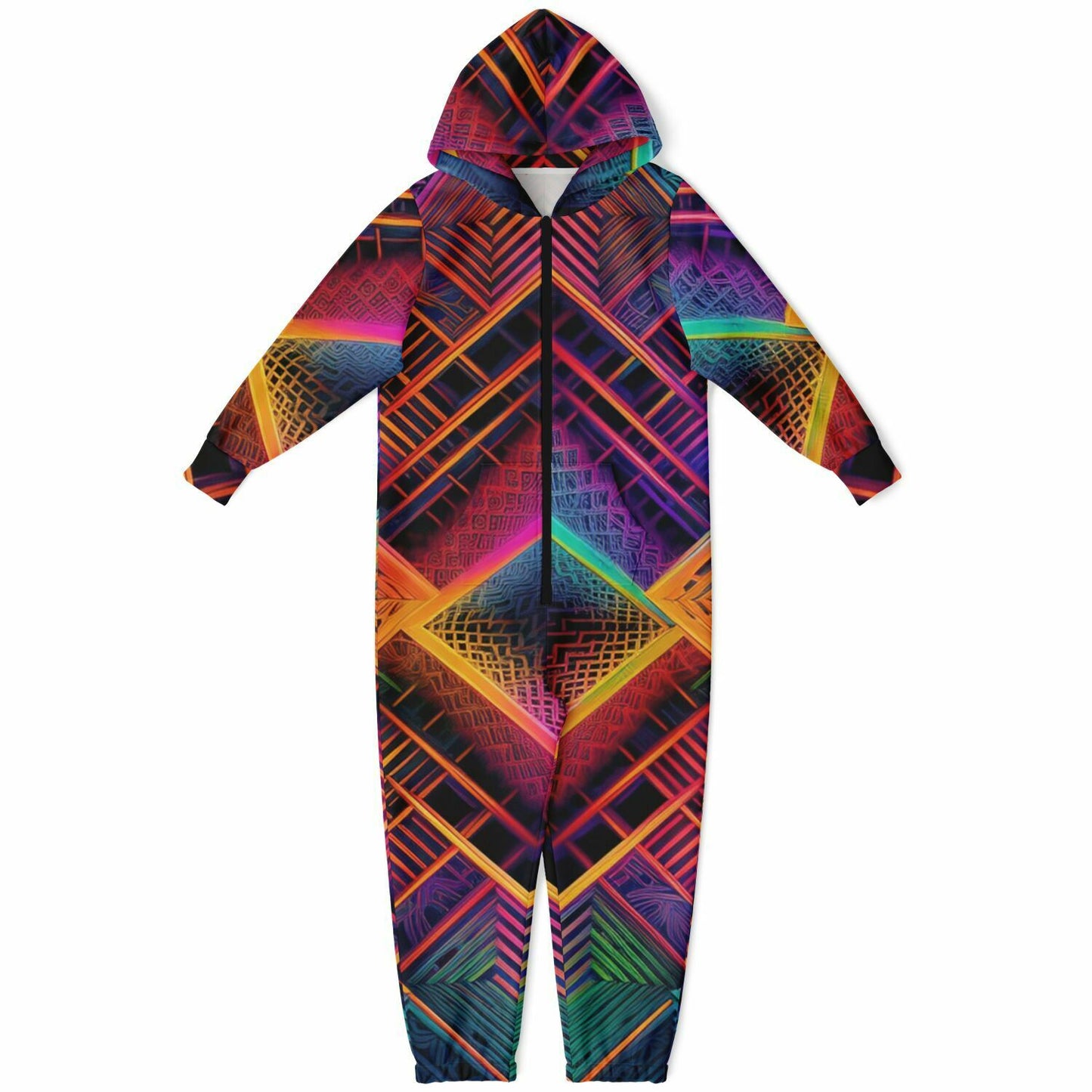 Neon Utopia Athletic Youth Jumpsuit