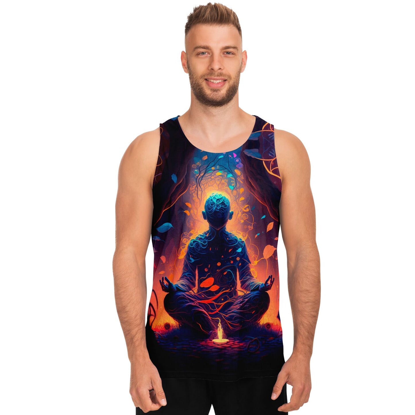 Power of Meditation Unisex Tank Top