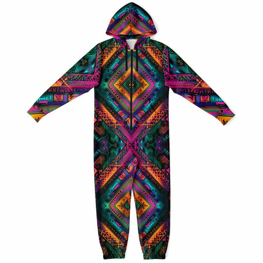 Hyper mandala Athletic Jumpsuit