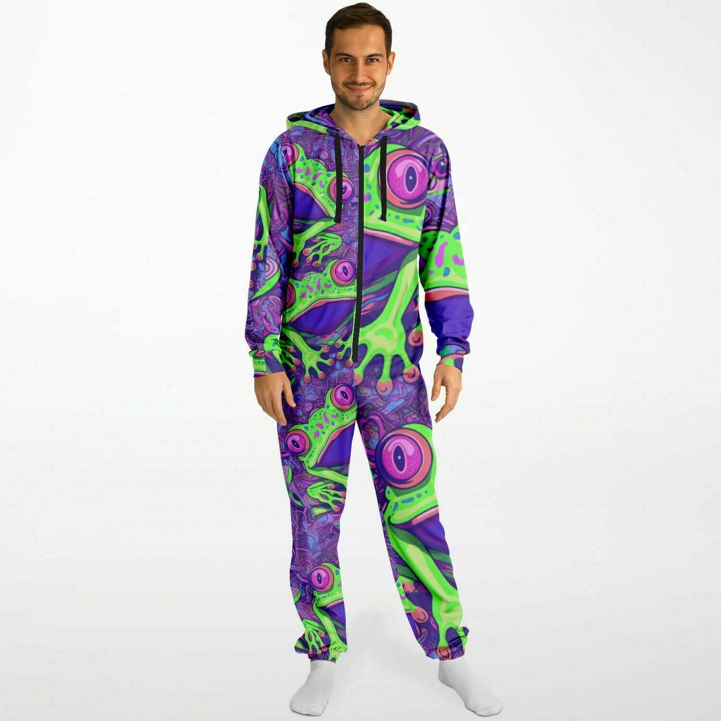 Kiss the Frog  Athletic Jumpsuit