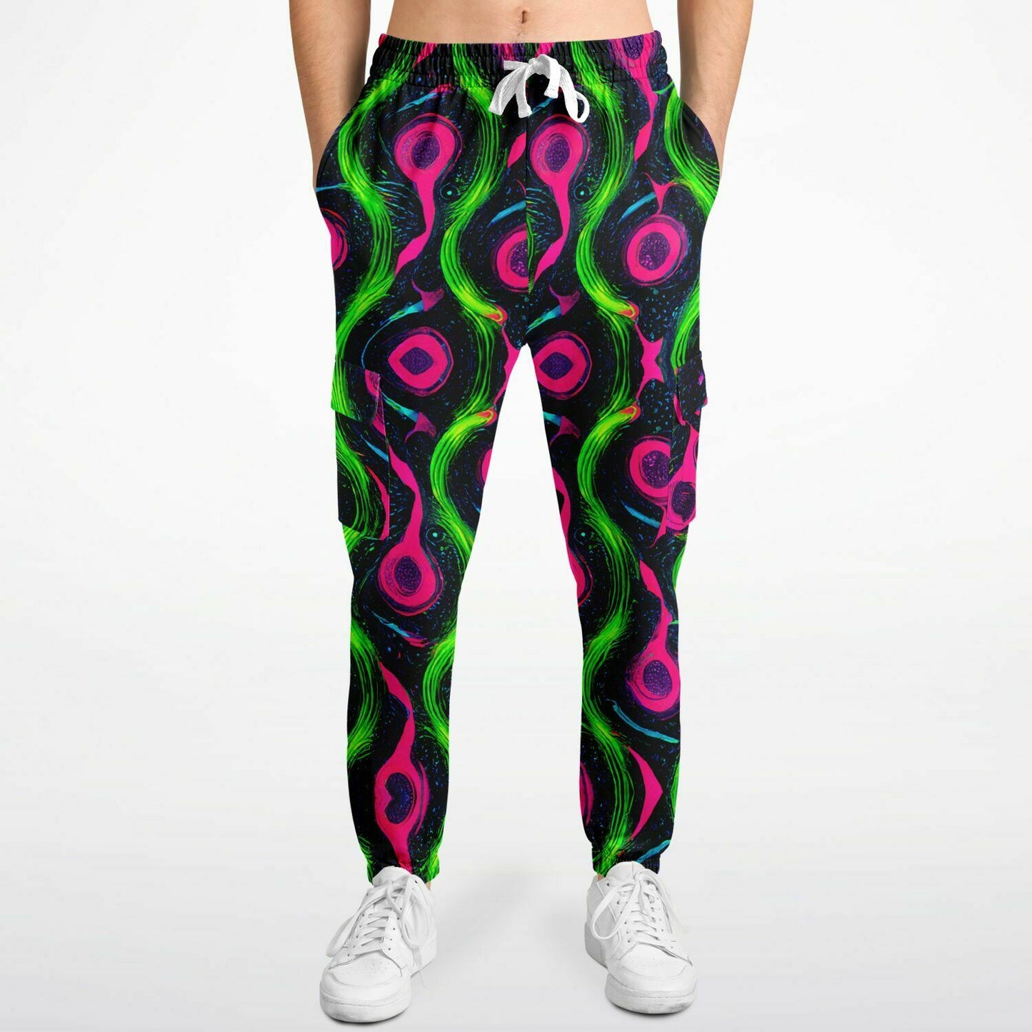 Colorful Salute Cargo Sweatpants