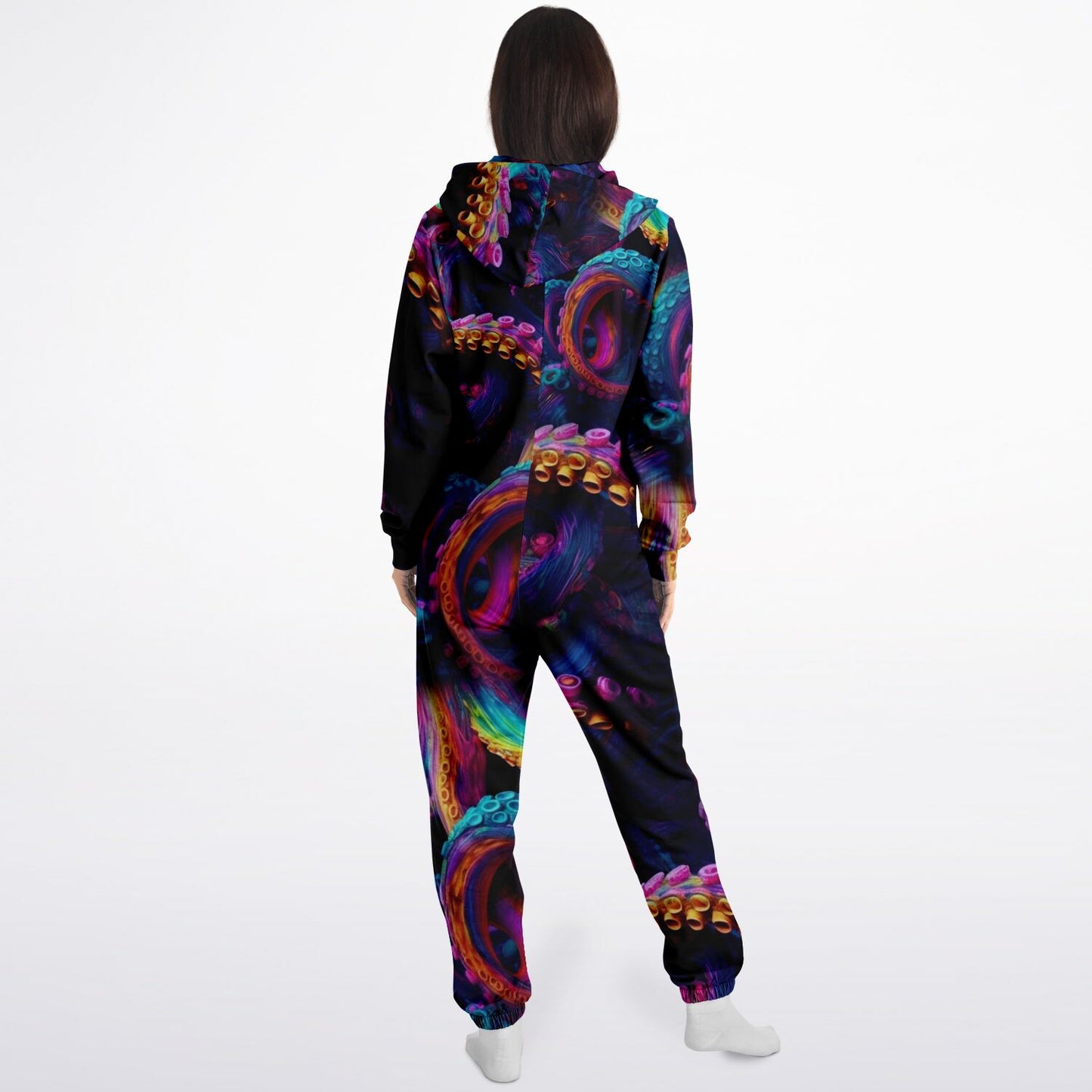 Colorful octopus Athletic Jumpsuit