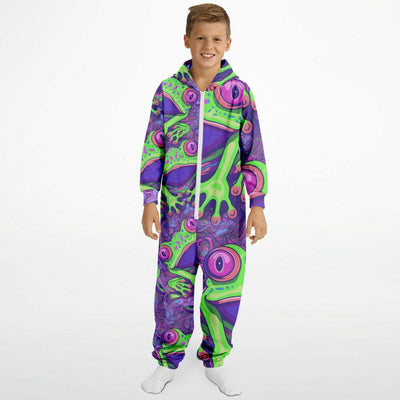Kiss the Frog Athletic Youth Jumpsuit