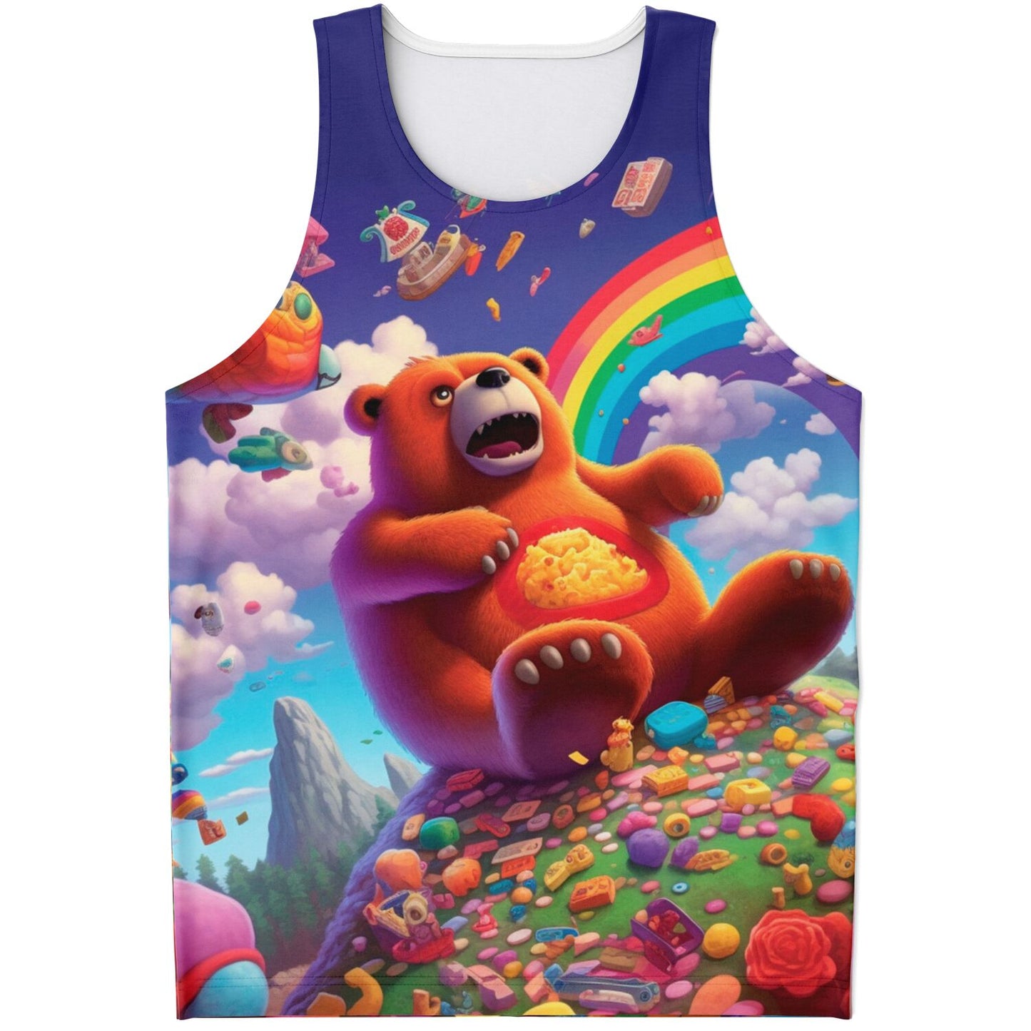 Rainbow World Unisex Tank Top