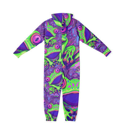 Kiss the Frog  Athletic Jumpsuit