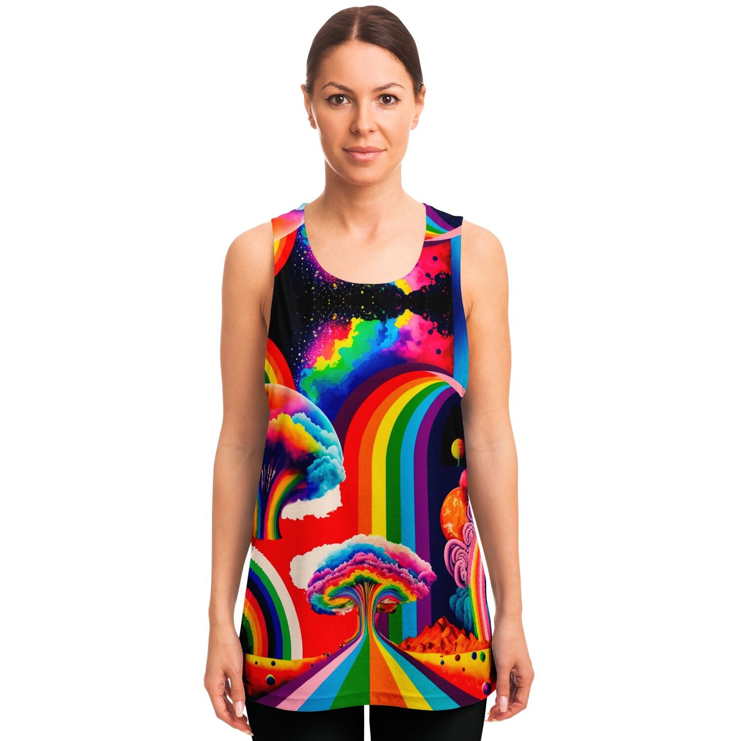 Road to the Rainbow Unisex Tank Top