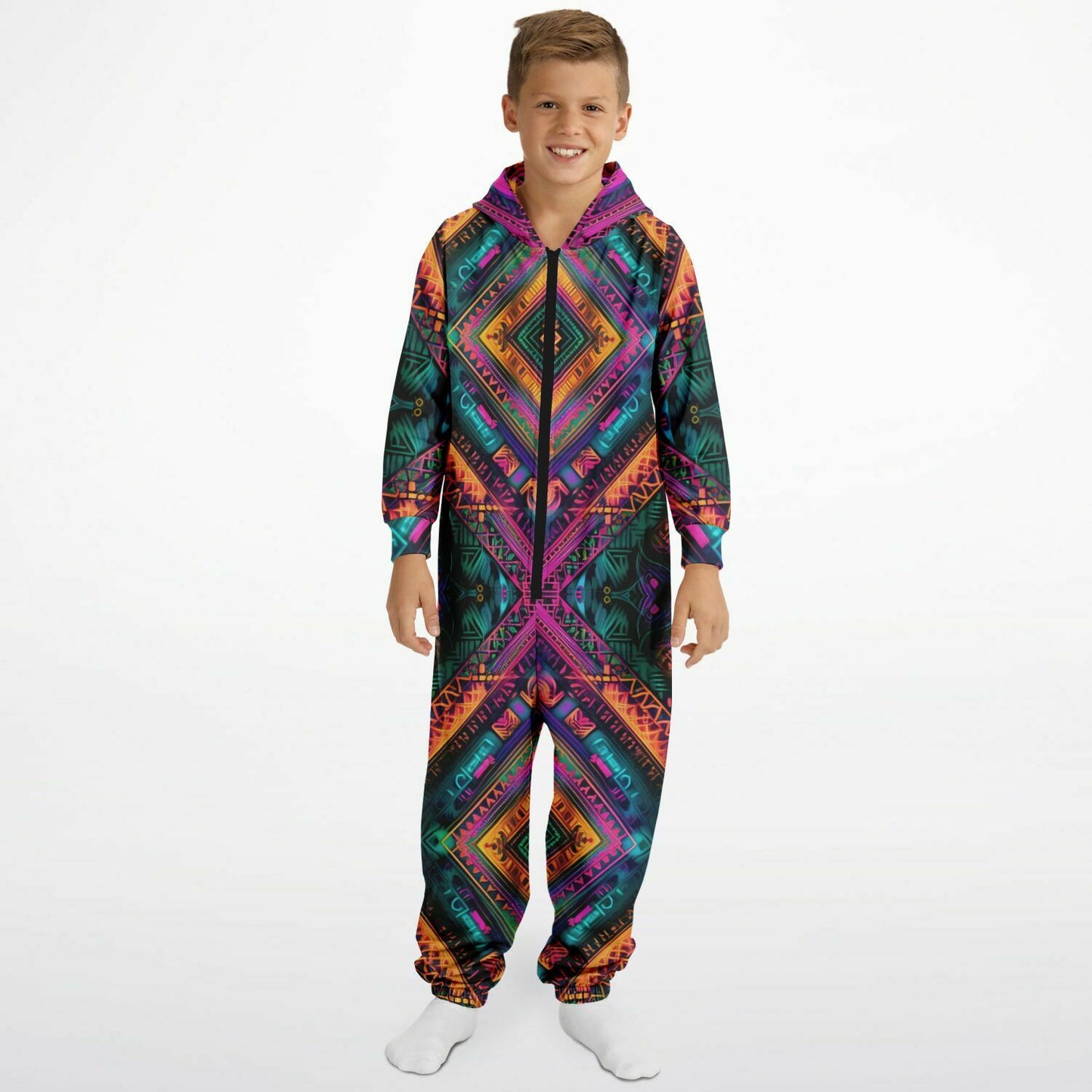 Hyper mandala Athletic Youth Jumpsuit