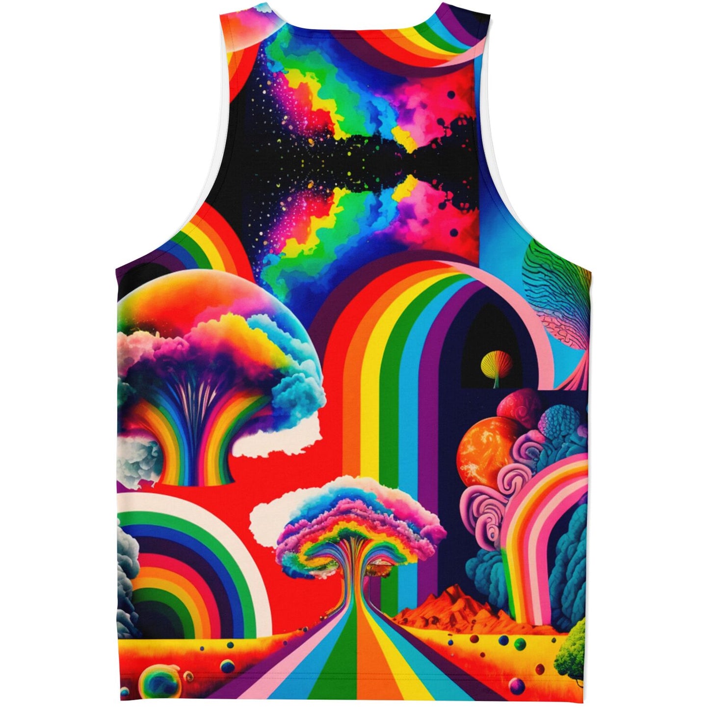 Road to the Rainbow Unisex Tank Top