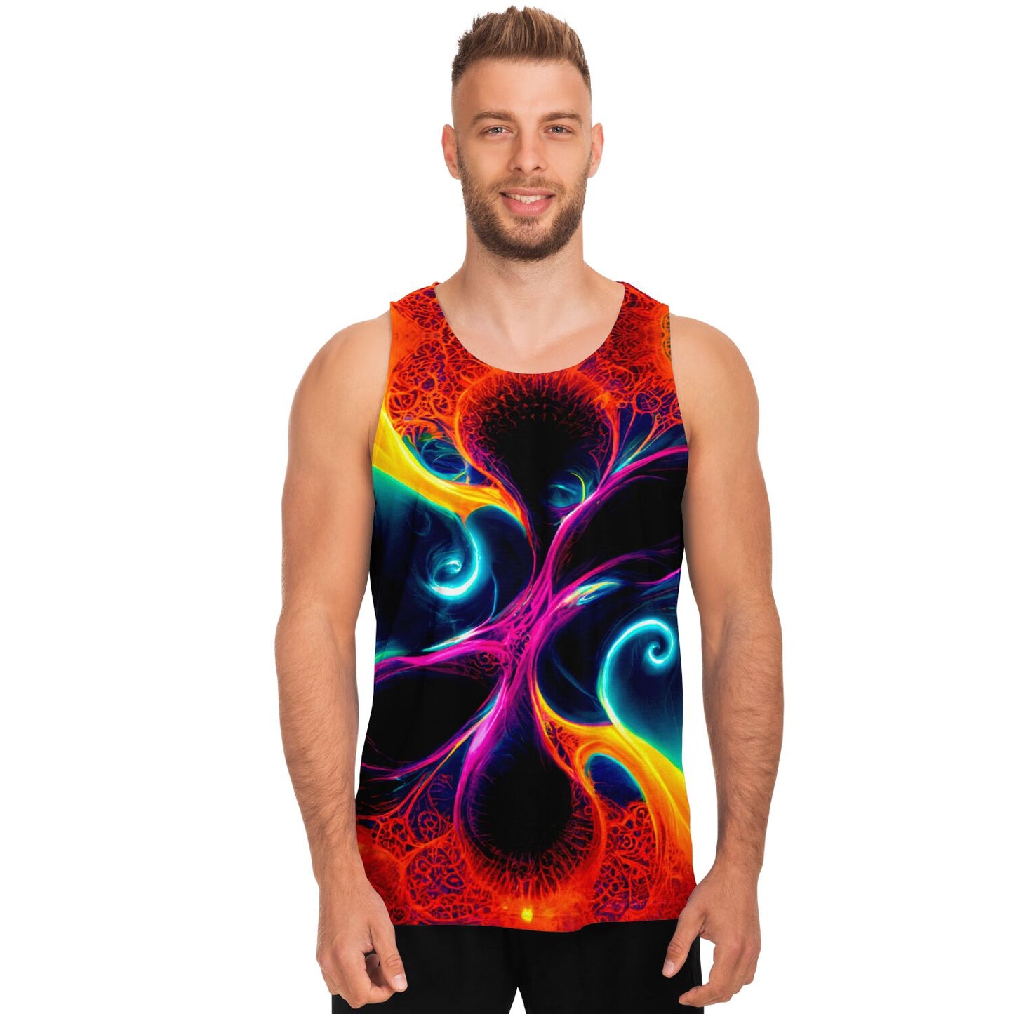 Space Connection Unisex Tank Top