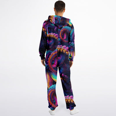 Colorful octopus Athletic Jumpsuit