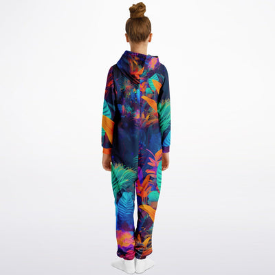 Tropical Paradise Athletic Youth Jumpsuit