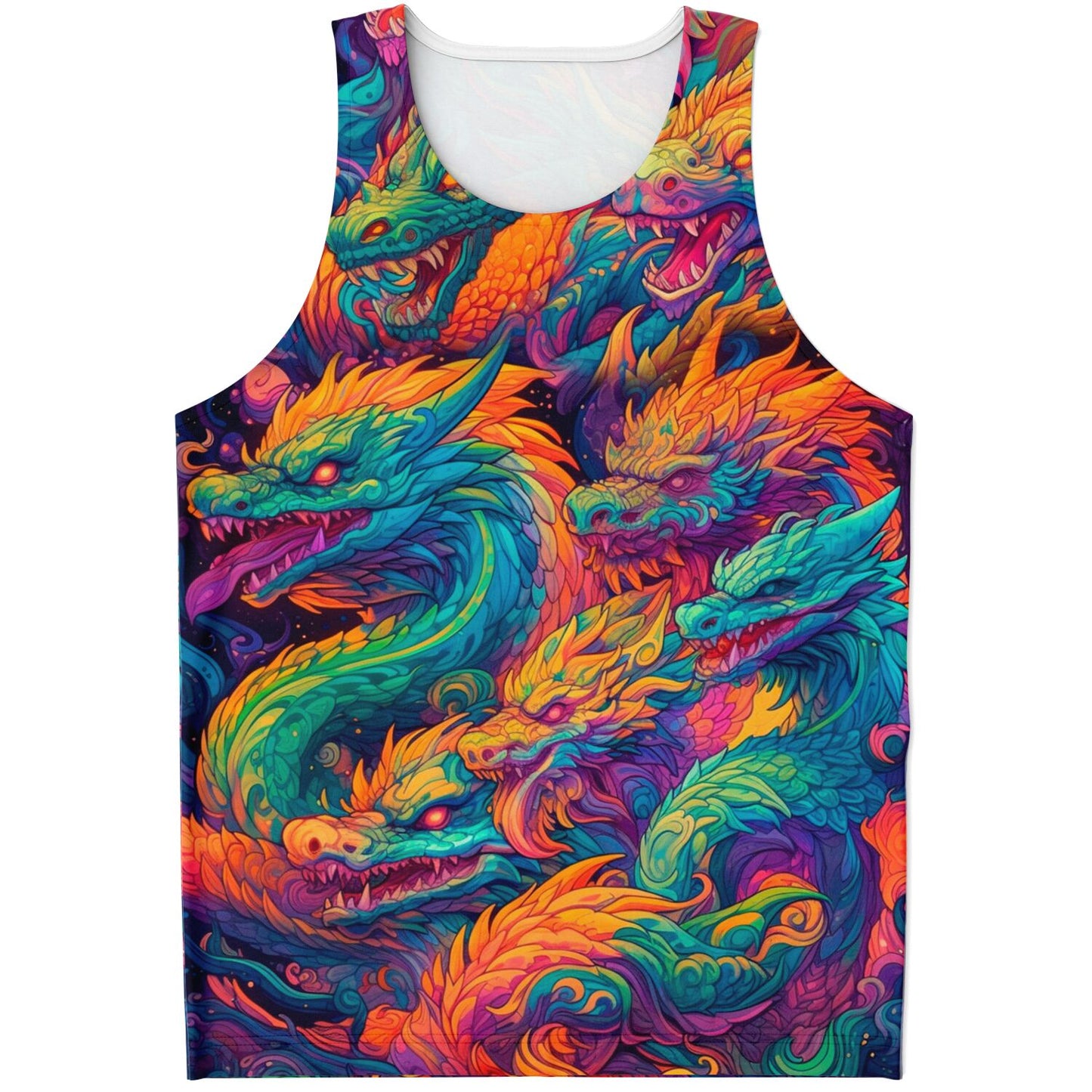 Dragon Style Unisex Tank Top