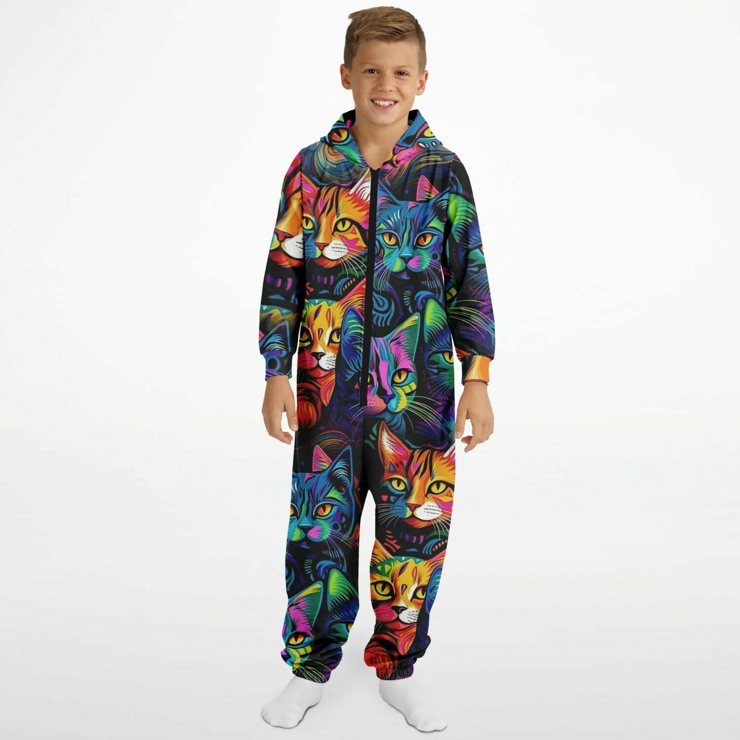 Catopocalypse Athletic Youth Jumpsuit