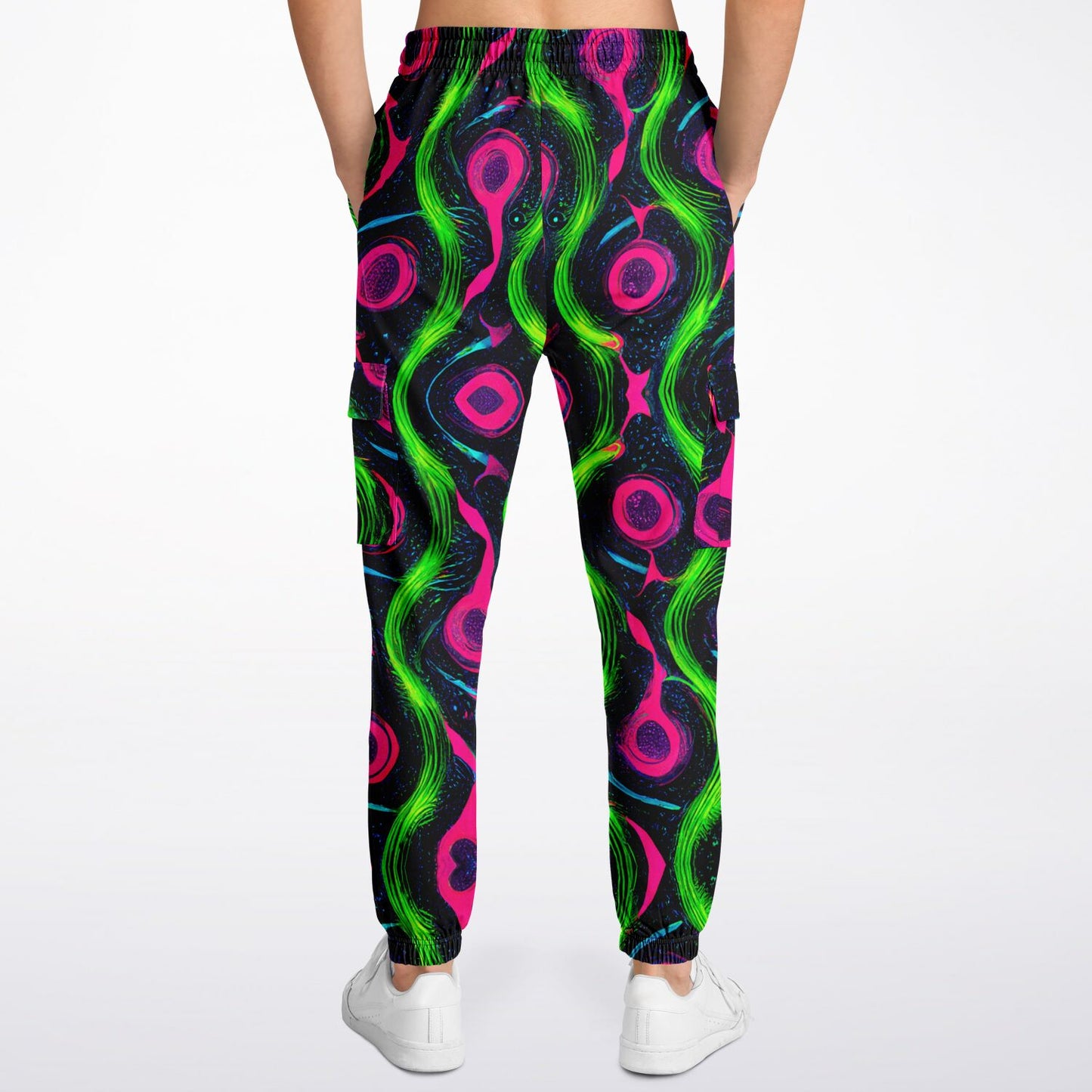 Colorful Salute Cargo Sweatpants