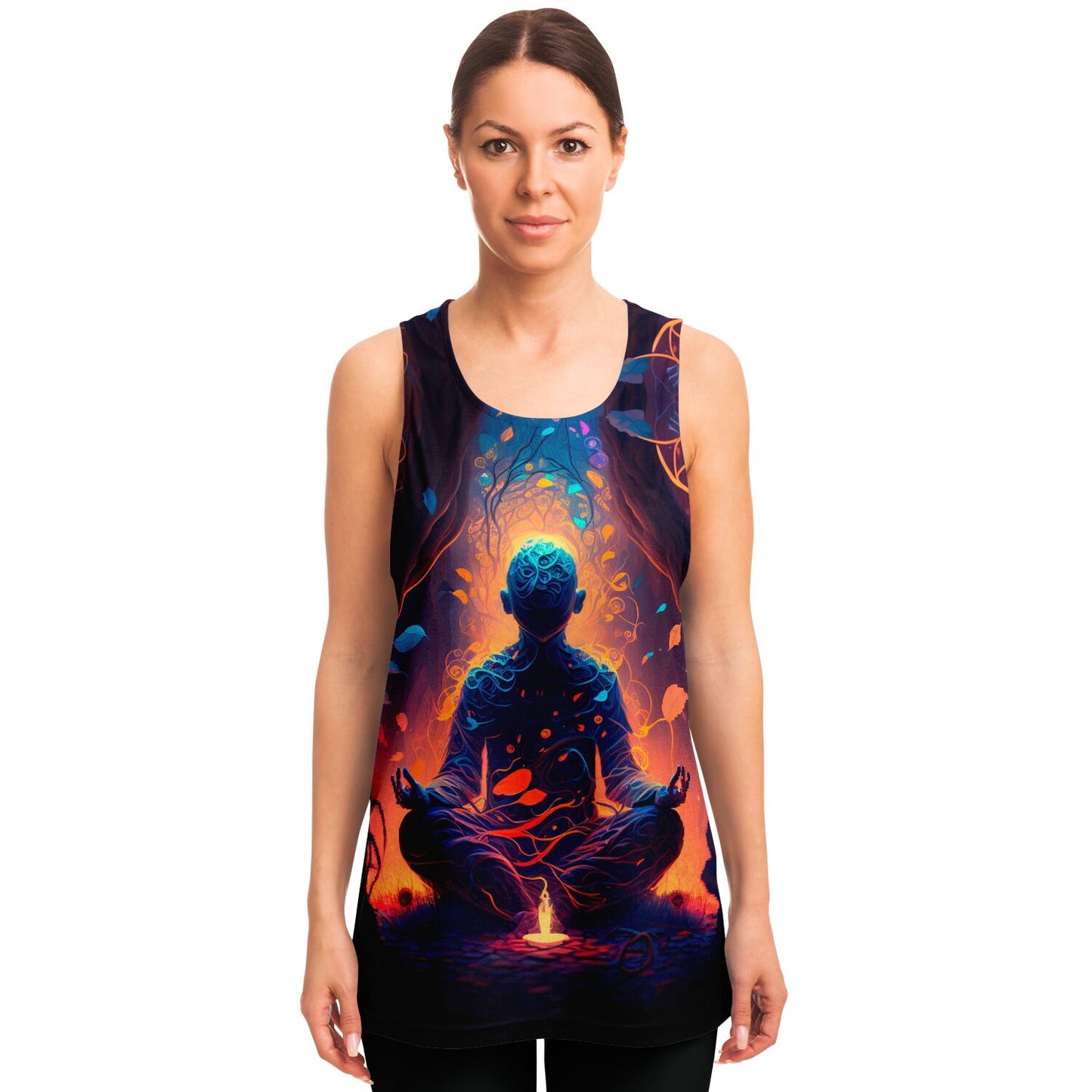 Power of Meditation Unisex Tank Top