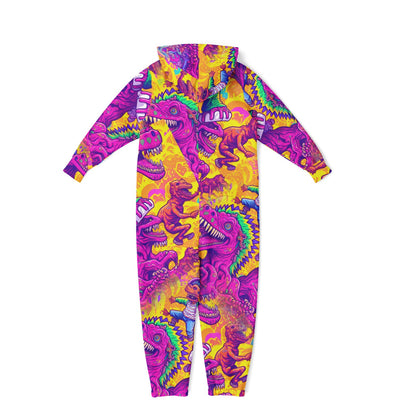 Dino Party Athletic Youth Jumpsuit