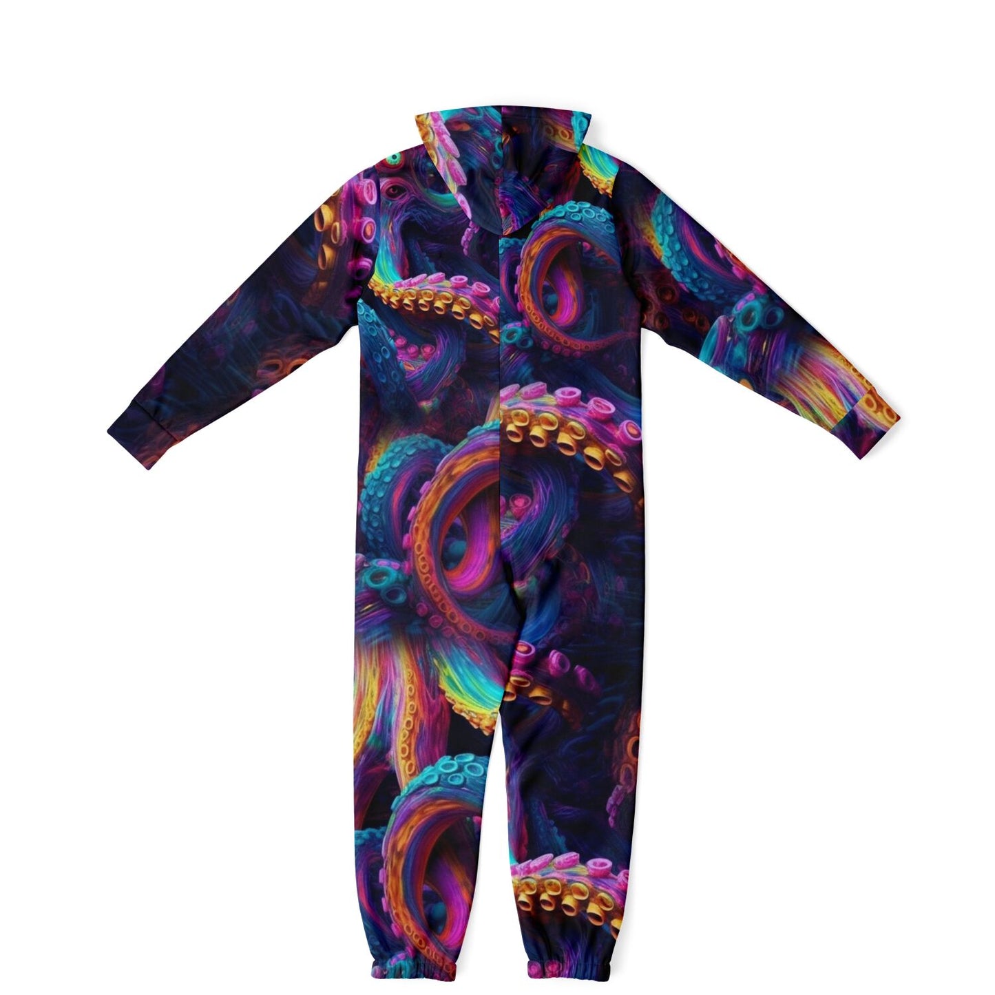 Colorful octopus Athletic Jumpsuit