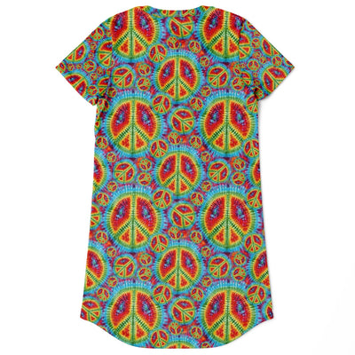Magic Peace T-Shirt Dress