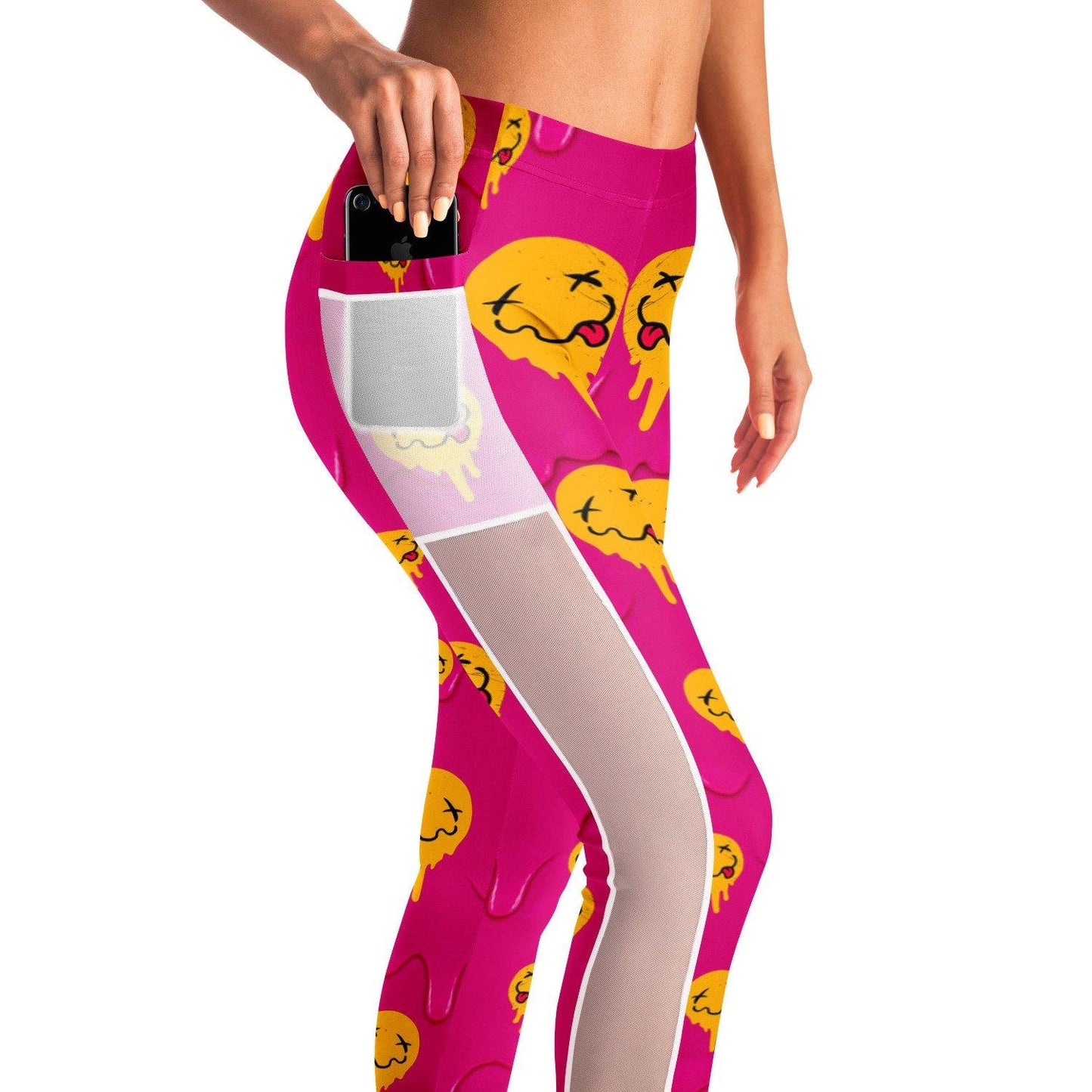 Drippy Dead Music Festival Pocket Leggins - OnlyClout