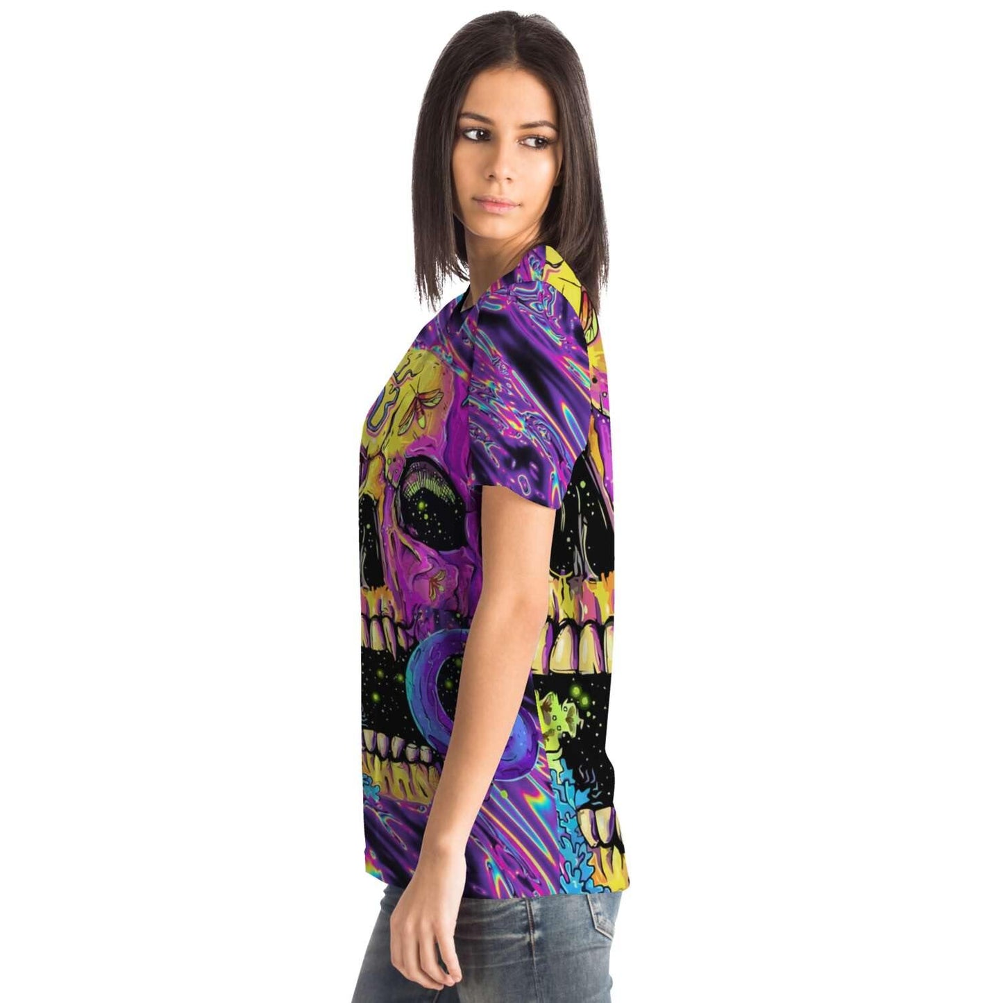 Psychedelic Skull T-Shirt - OnlyClout