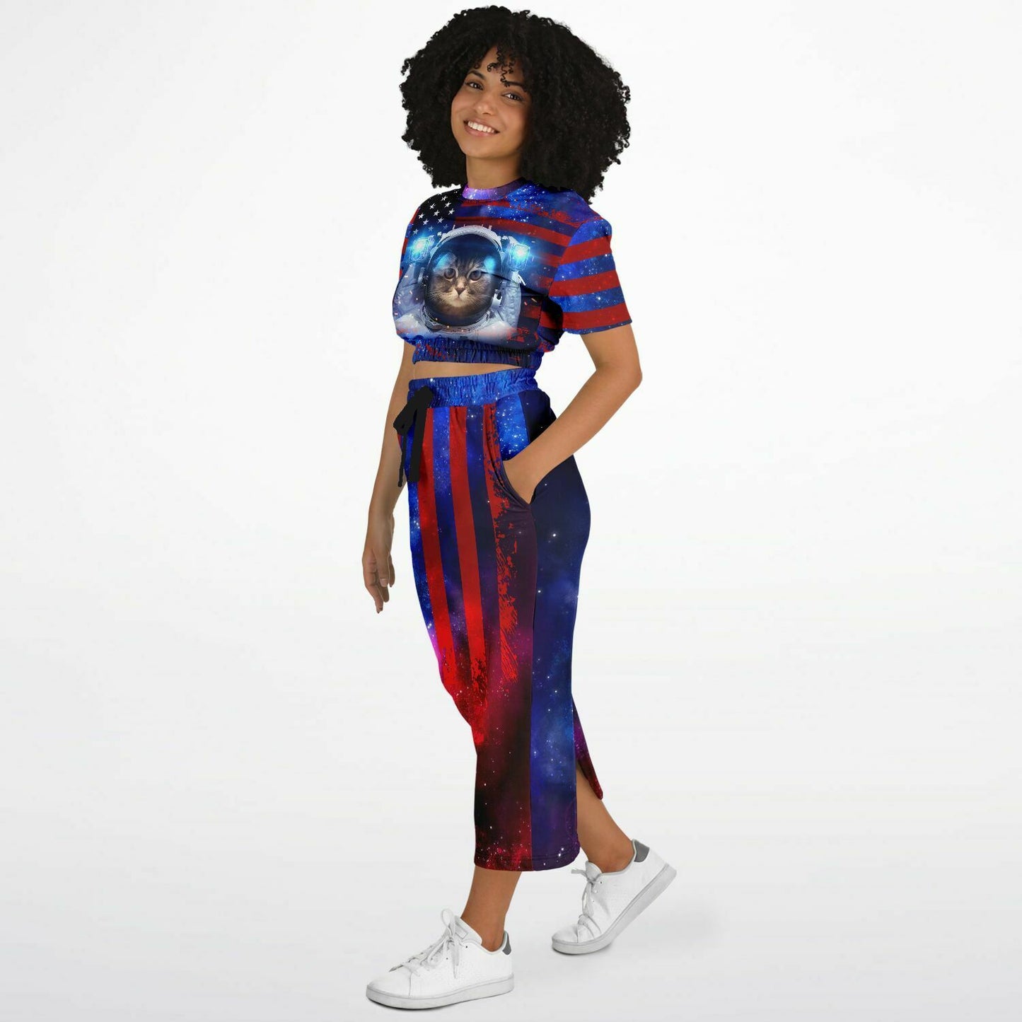 American Catstronaut Womens Full Festival Body Outfit