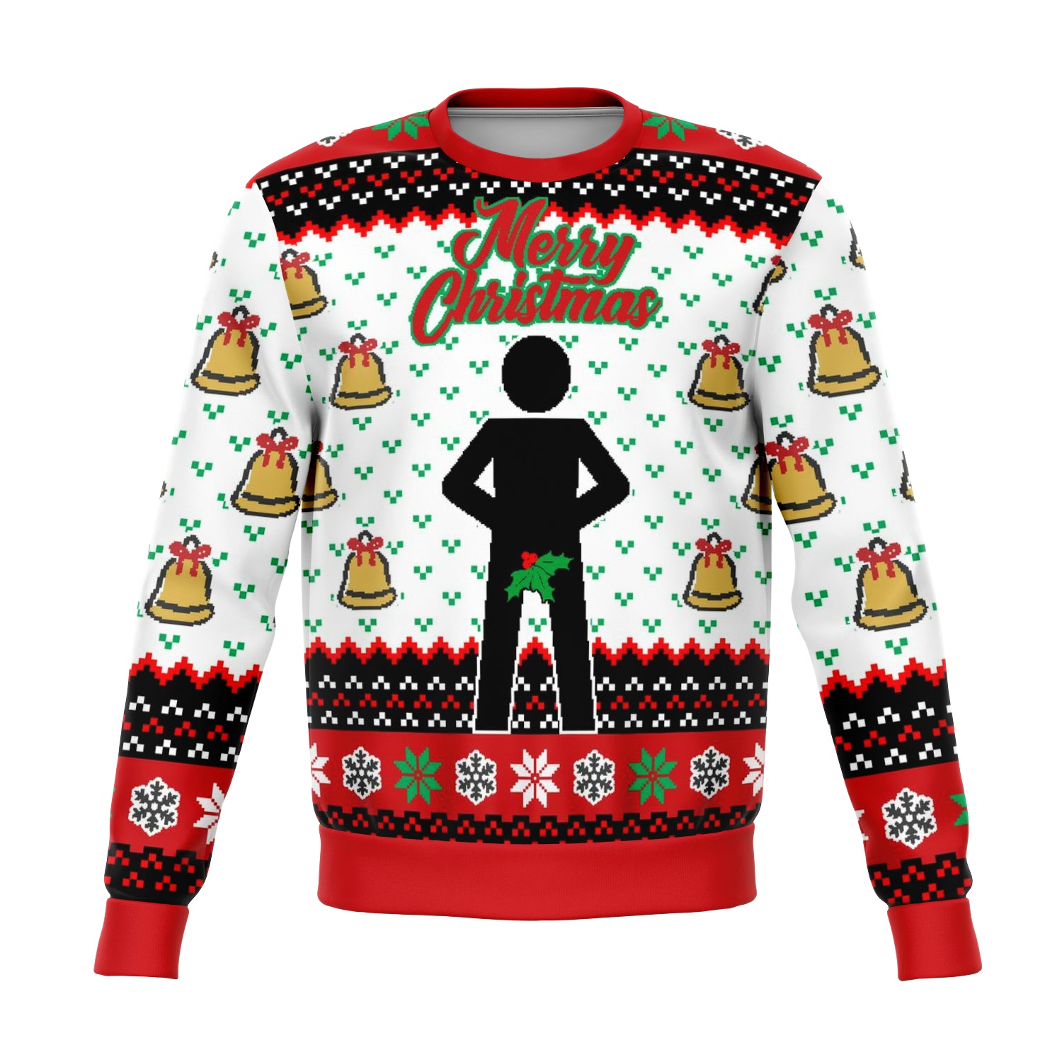 MR. STICK MISTLETOE UGLY CHRISTMAS SWEATER - OnlyClout