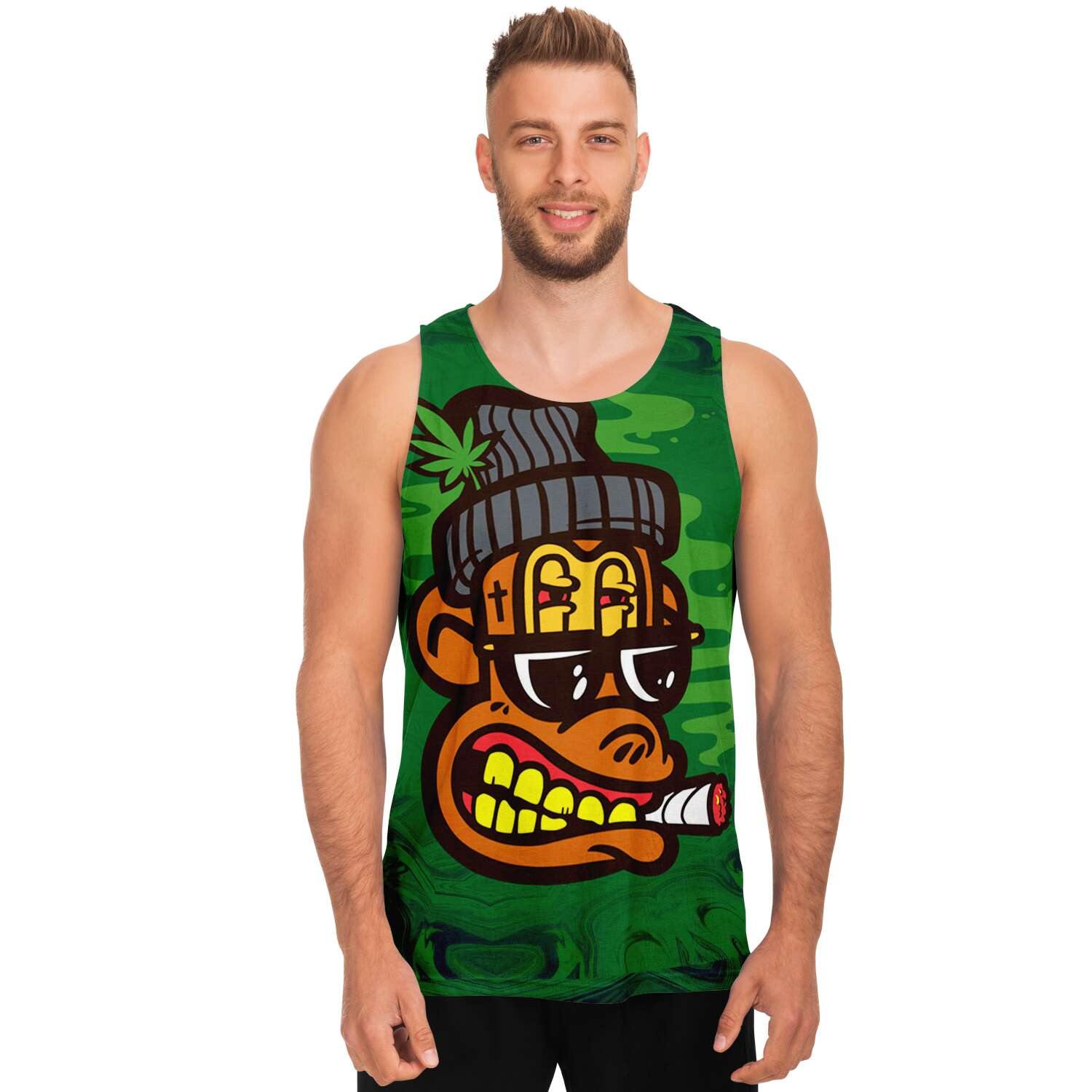 Stoned Mankey Unisex Tank Top - OnlyClout