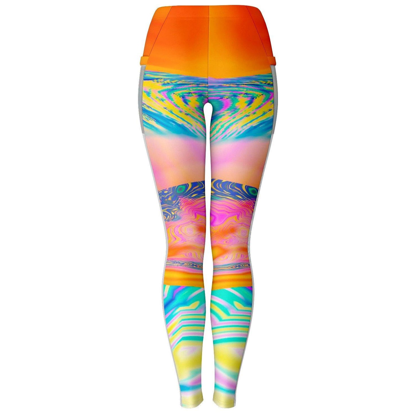 Summer Vibes Music Festival Pocket Leggins - OnlyClout