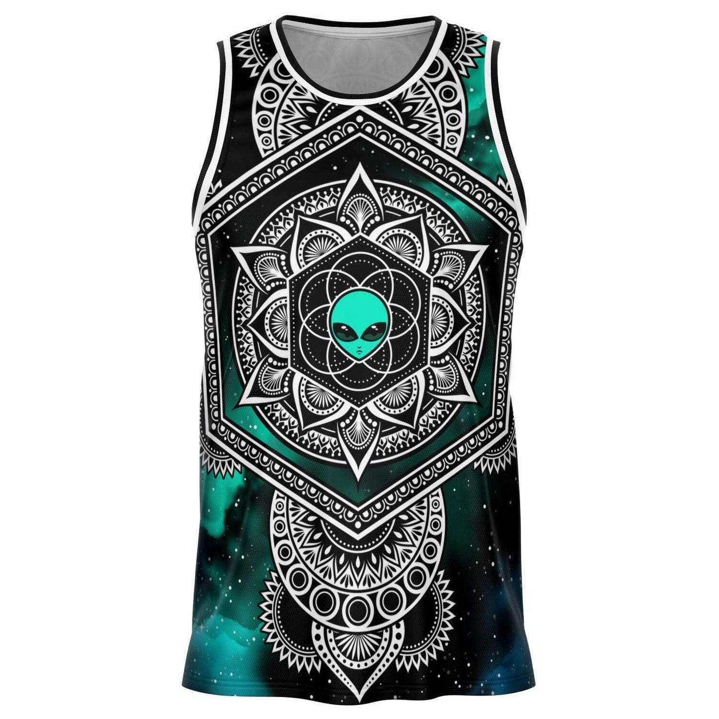 Alien Mandala Basketball Jersey - OnlyClout