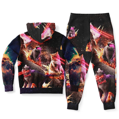 Space Cats Trippy Full Body Festival Outfit