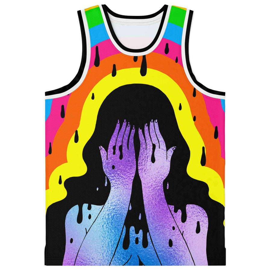 Psychedelic Cowboy Club Basketball Jersey (Light Blue) –  AboveTheSkyProductions