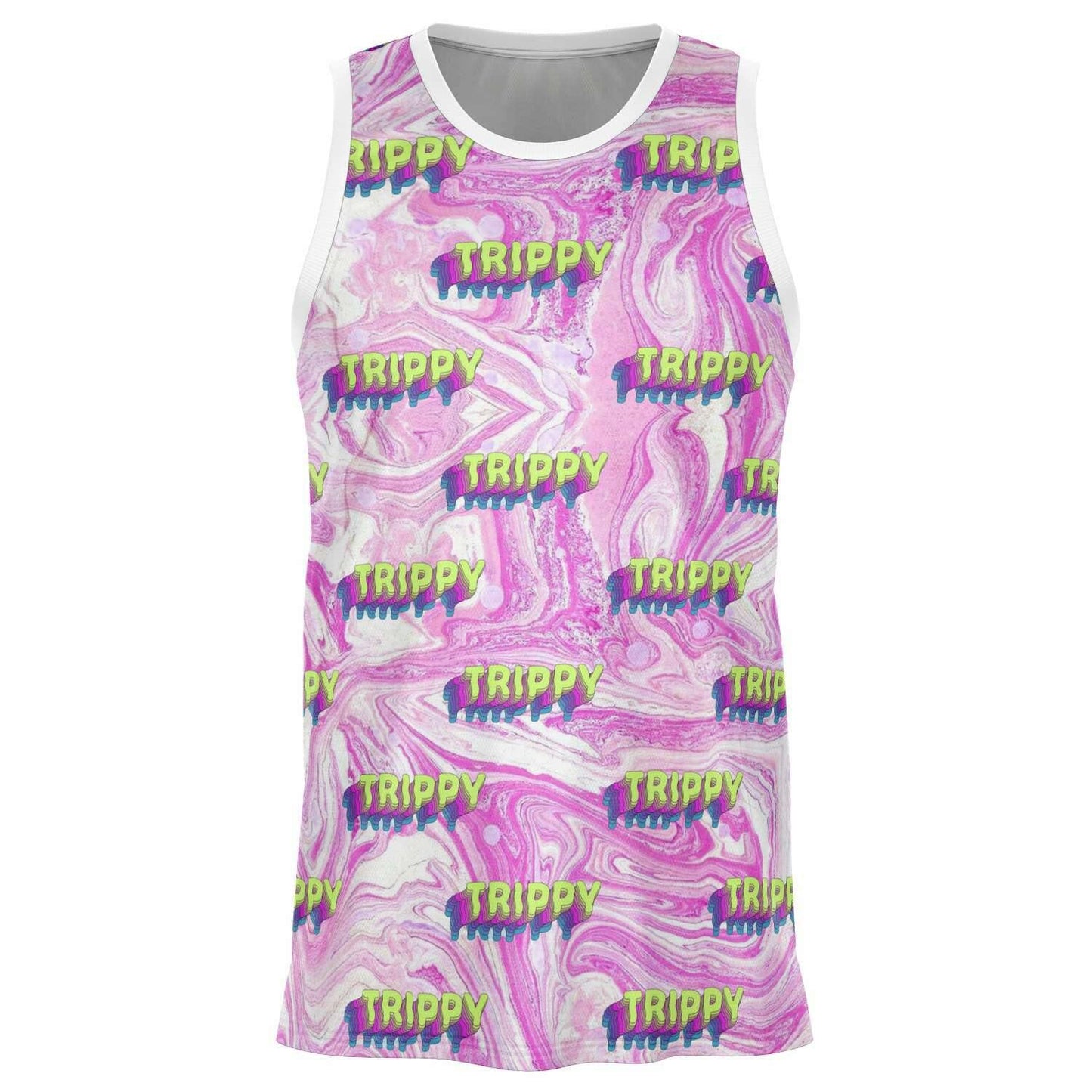 Trippy Trippy Basketball Jersey - OnlyClout