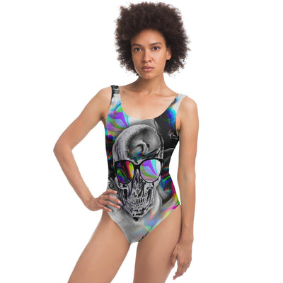 Psychedelic Skull Swimsuit - OnlyClout
