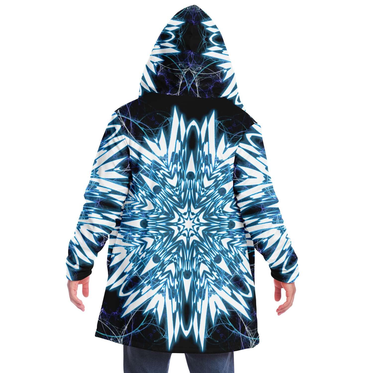 Neon Smoky Mandala Cloak - OnlyClout