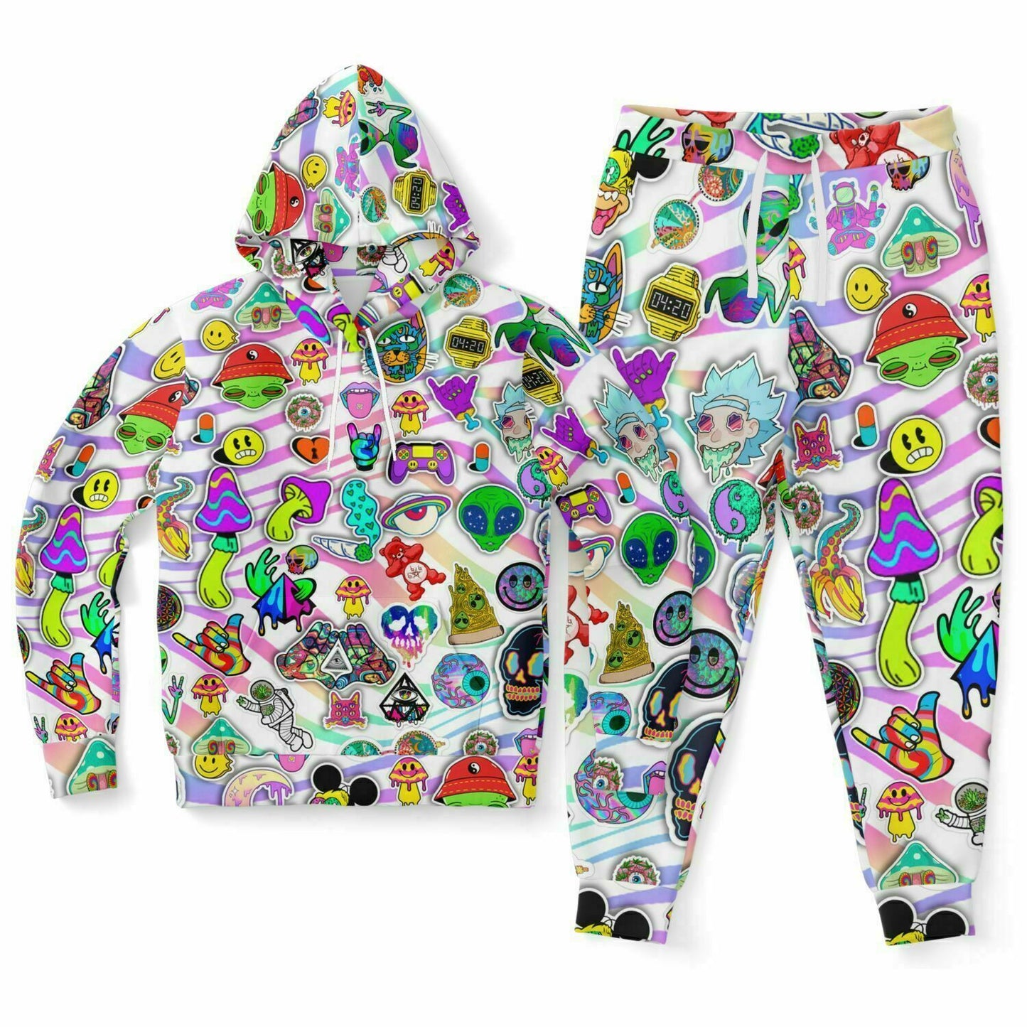 Trippy Stickers Trippy Full Body Festival Outfit