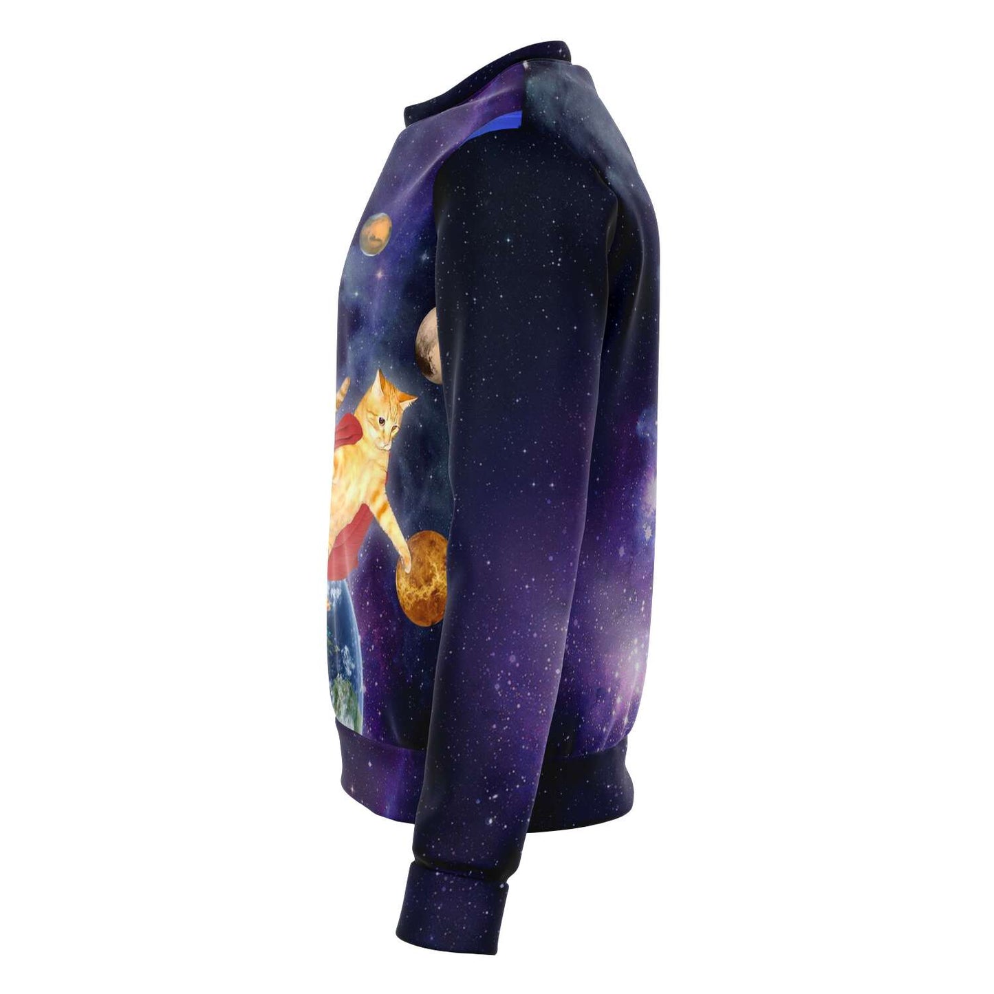 Space Hero Cat 3D Unisex Sweater - OnlyClout