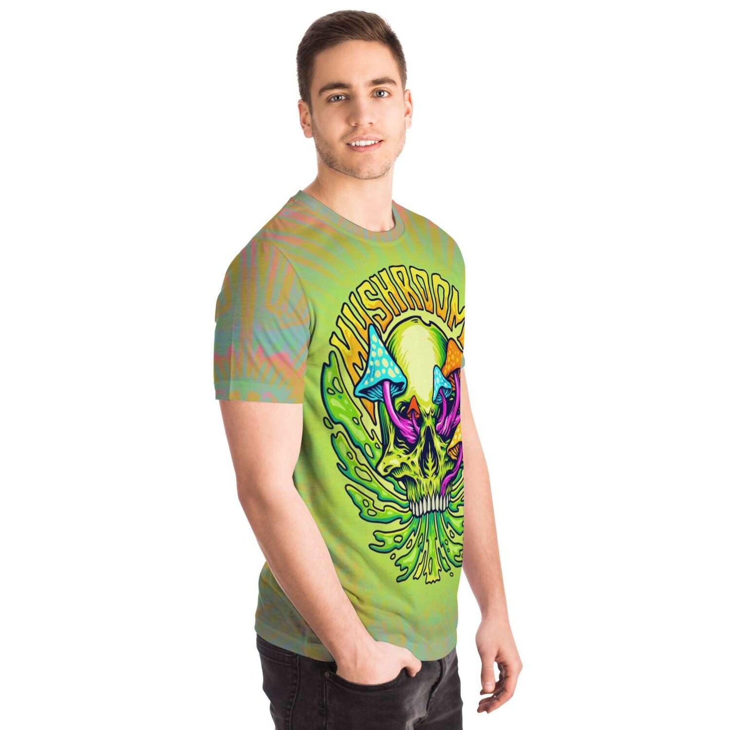 Trippy Mushrooms T-shirt - OnlyClout