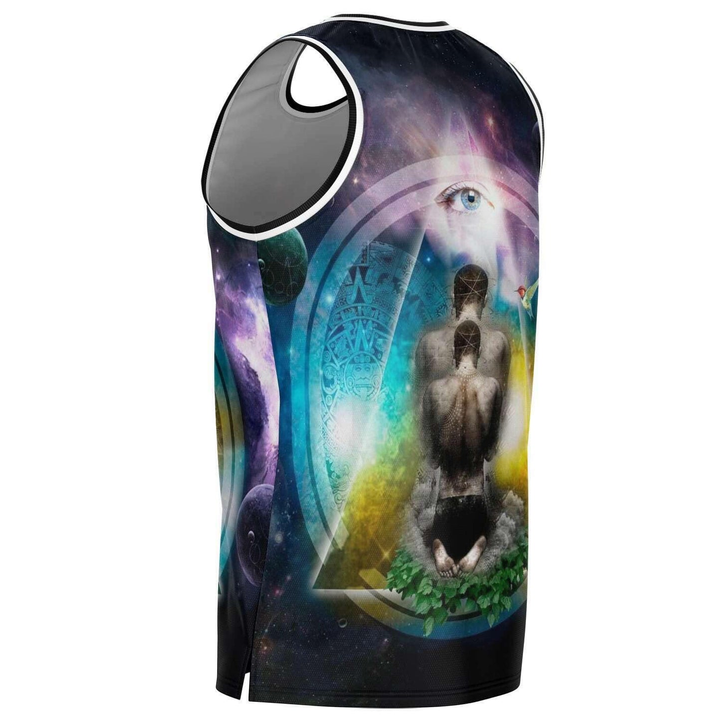 Third Eye Aura Basketball Jersey - OnlyClout