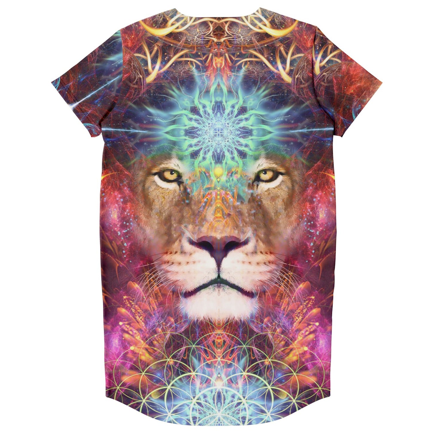 Spiritual Lion Baseball Jersey Dress