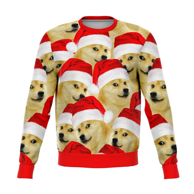 Corgi Dog Meme Funny Ugly Christmas Sweater - OnlyClout