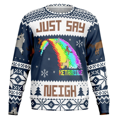 Just Say Neigh Christmas Sweater