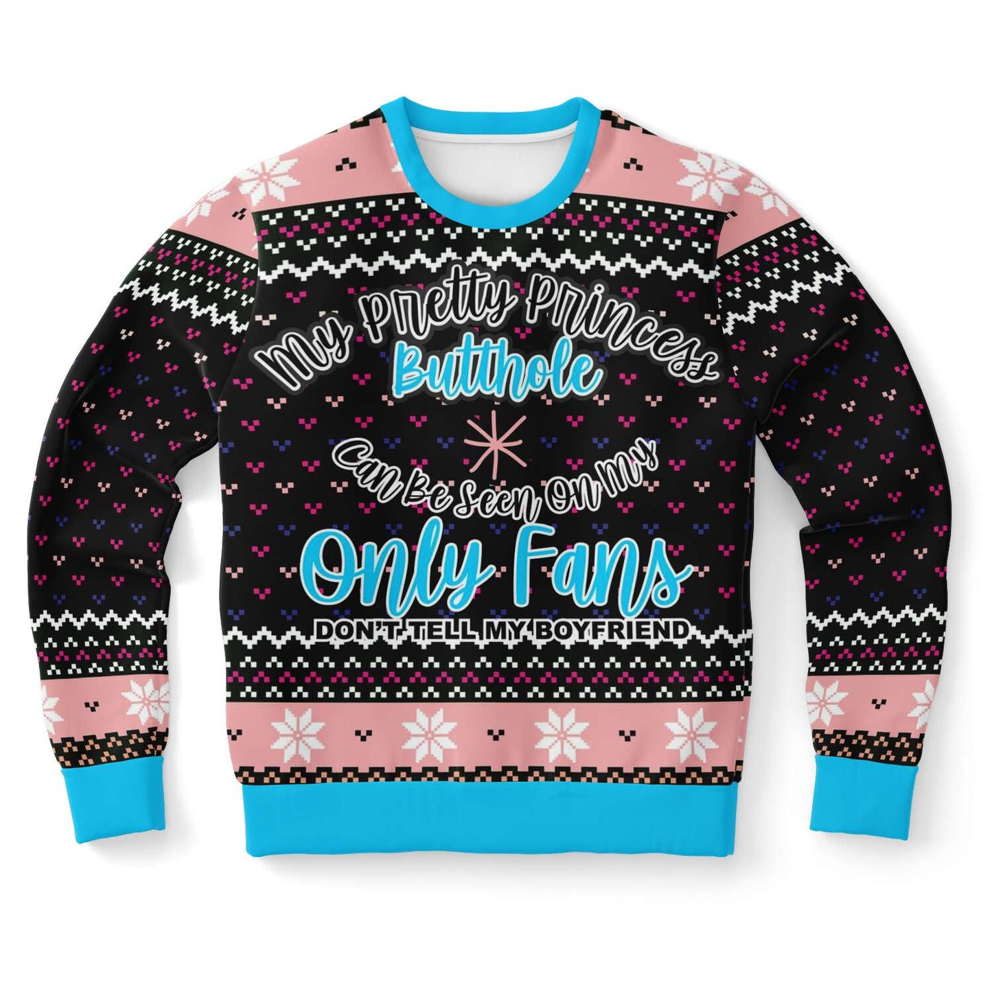 Onlyfans Princess Funny Ugly Christmas Sweater - OnlyClout