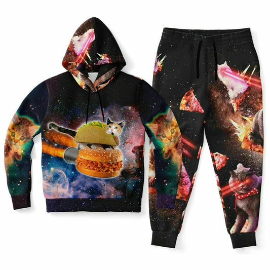 Space Cats Trippy Full Body Festival Outfit