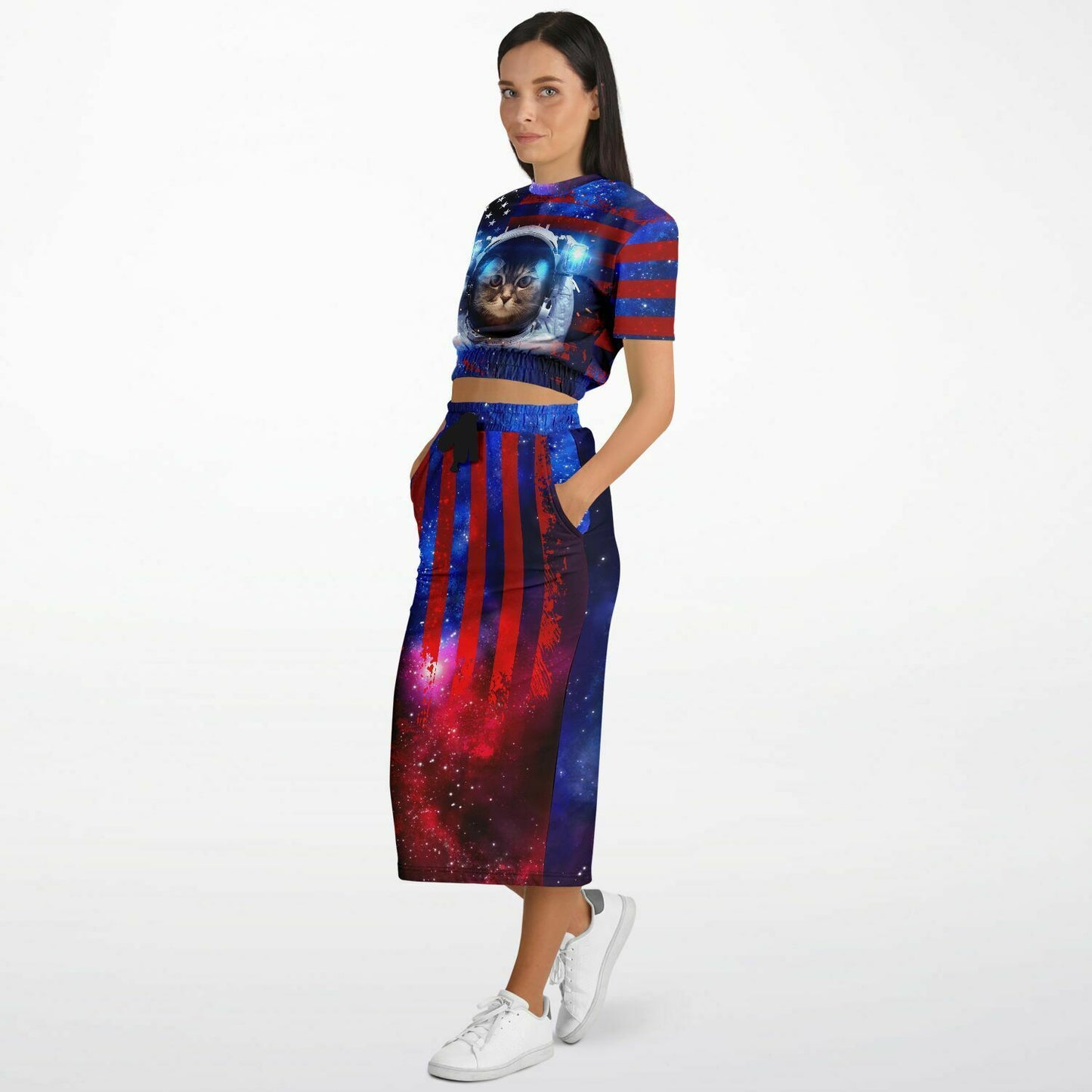 American Catstronaut Womens Full Festival Body Outfit