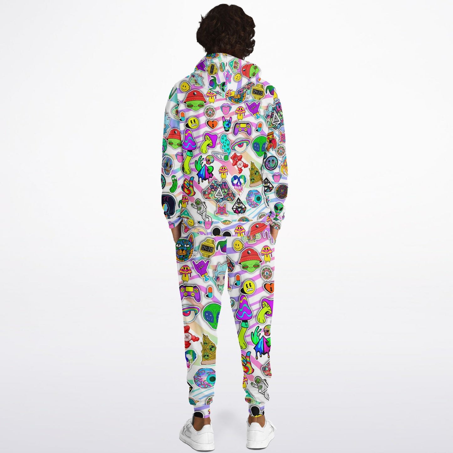 Trippy Stickers Trippy Full Body Festival Outfit