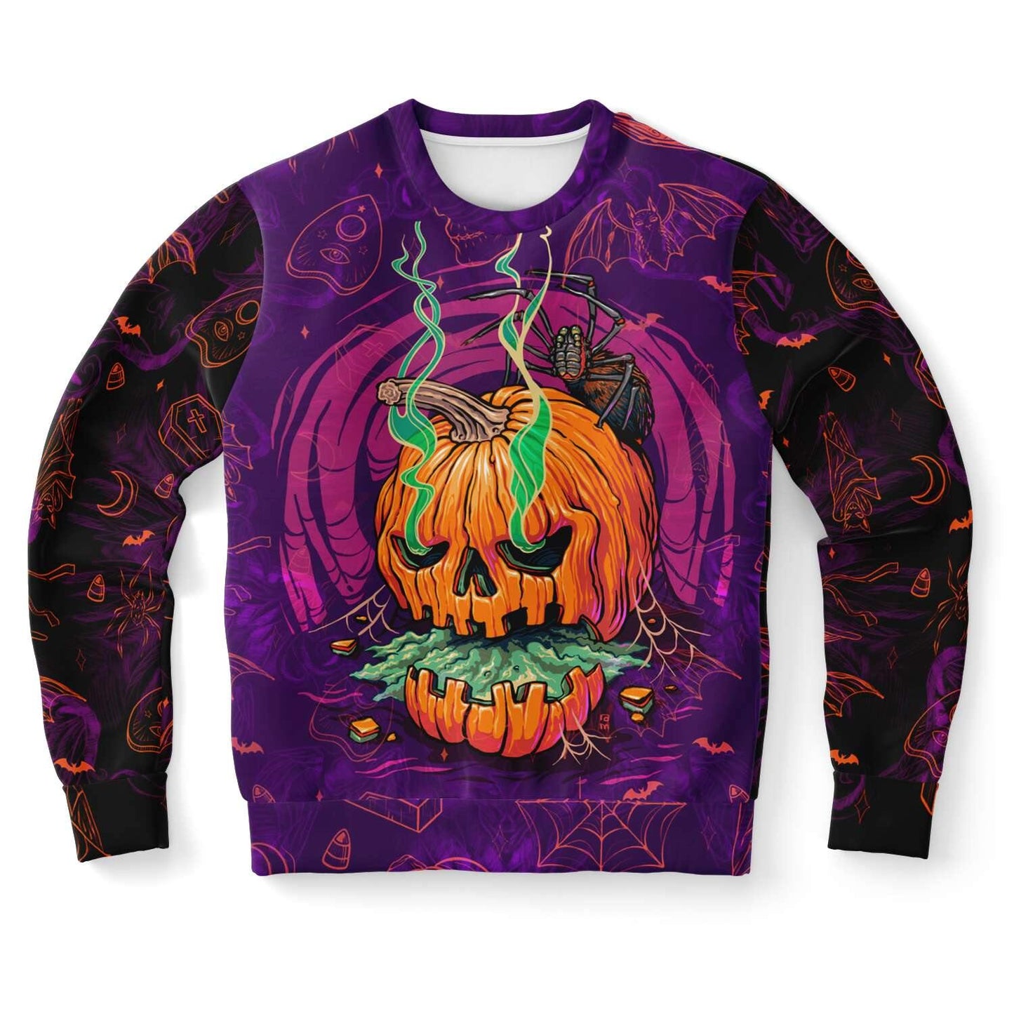  Trippy Halloween Sweater, [music festival clothing], [only clout], [onlyclout]