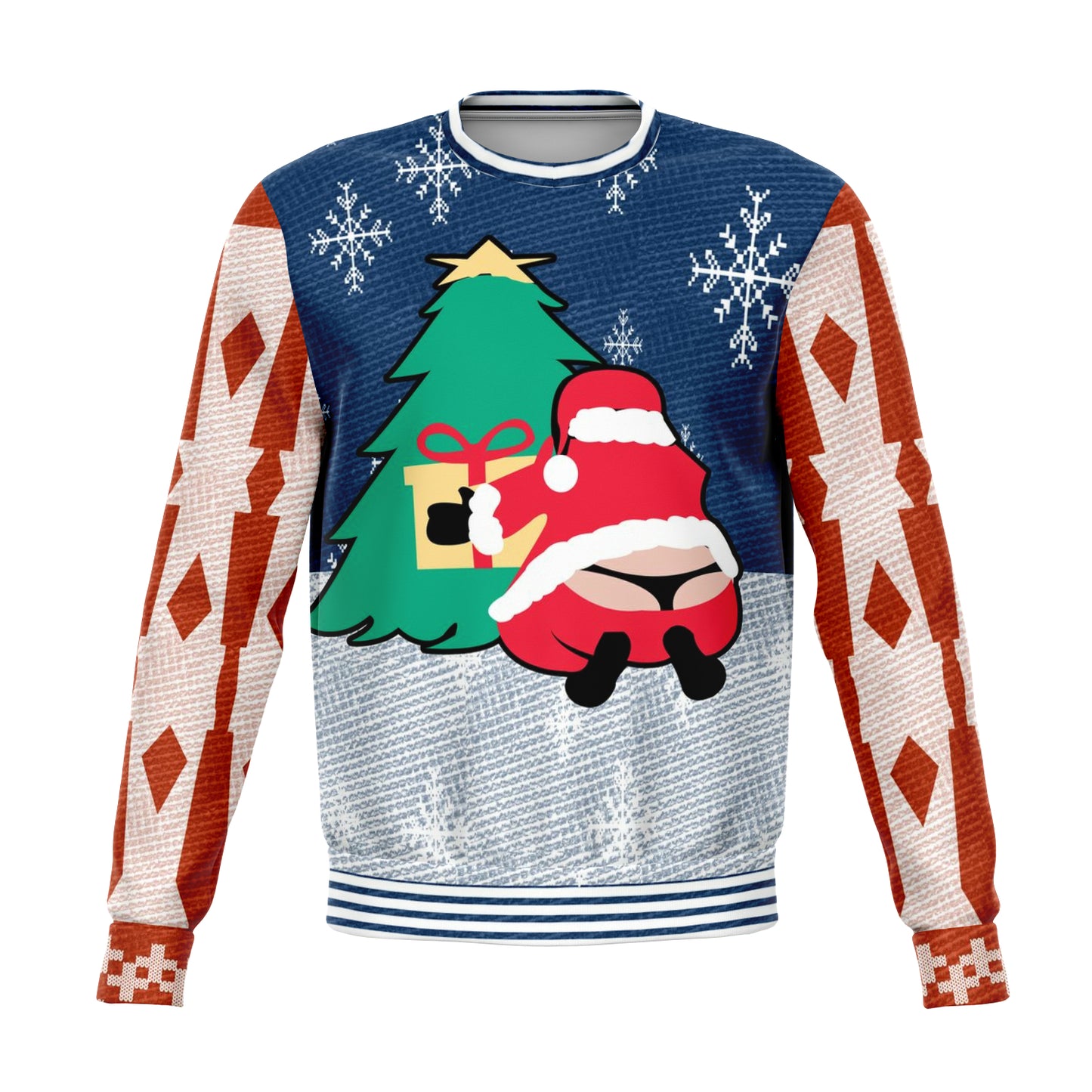 Santa Thong Ugly Christmas Sweater - OnlyClout