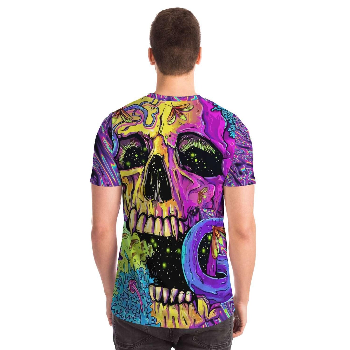 Psychedelic Skull T-Shirt - OnlyClout